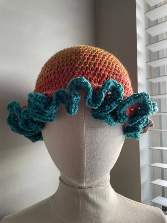 Wave Ruffle Hat